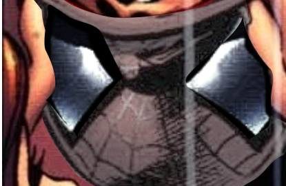Mary Jane peeling Spider-Man(Harry)’s mask to reveal his lips