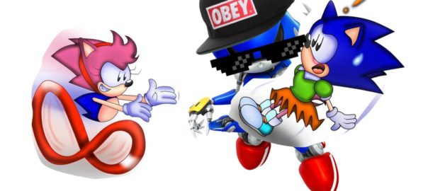 Amy Cool Day VS Metal Ramdom Sonic