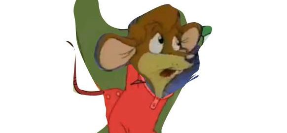 Max from Capitol Critters in Long Johns