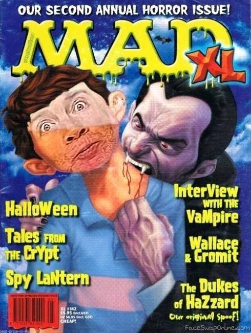 MAD Magazine horror issue (including yours truly)