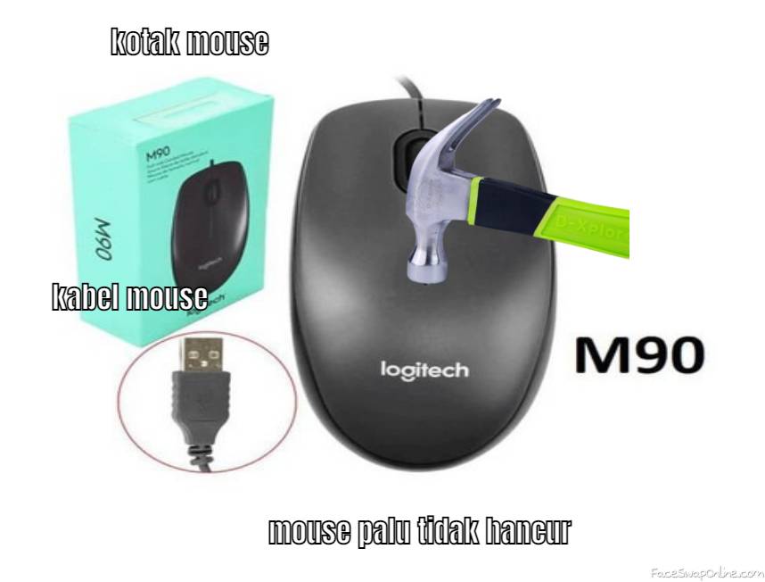 Mouse Palu Tidak hancur