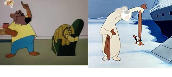 Walter Lantz Bears Named Charlie Swap