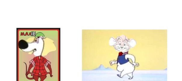 Maxie the Polar Bear and Max from Capitol Critters Face Swap