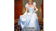DiCaprio as Cinderella
