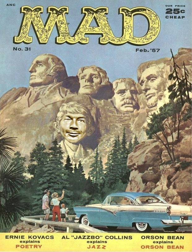 MAD Magazine Mount Rushmore (with yours truely!)