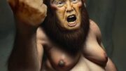 Trump caveman