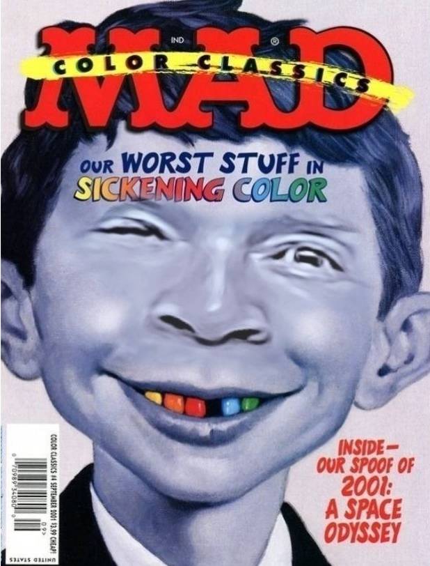 MAD Magazine sickening color