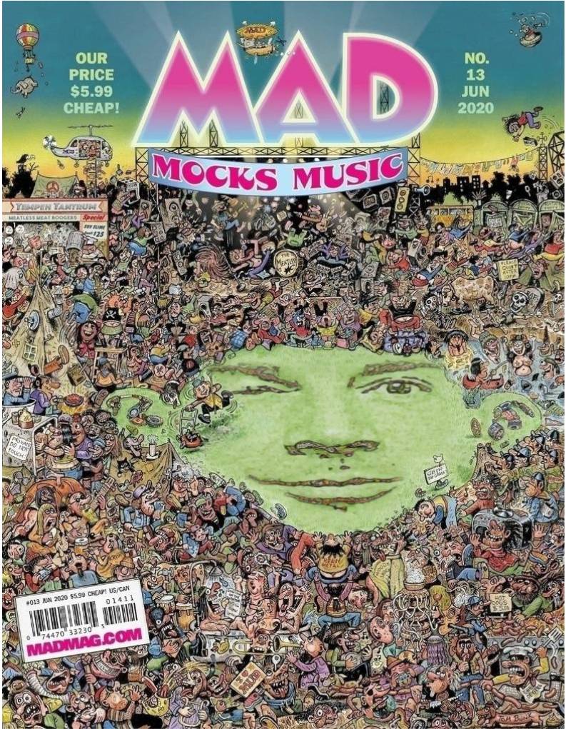 MAD Magazine mocks music